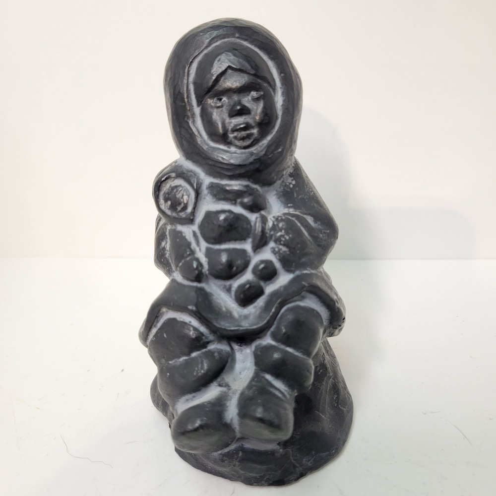 Inupiat Iyaġak Originals‎ Eskimo Stone Sculpture Figurine Alaska Made